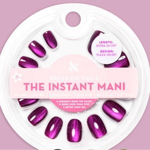 Olive& June “THE INSTANT MANI” in plaza velvet